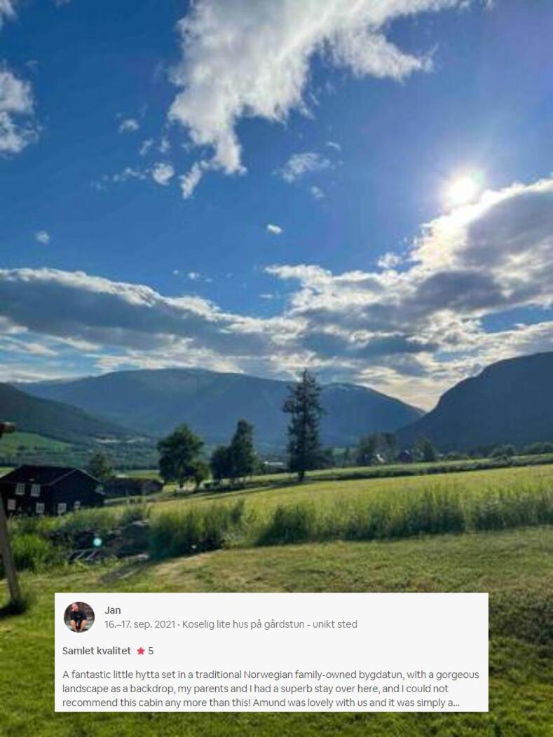 Stallen - Koselig Lite Hus Pa Gardstun Skjåk Exterior foto
